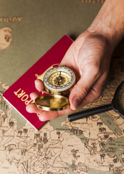 man-with-compass-passport